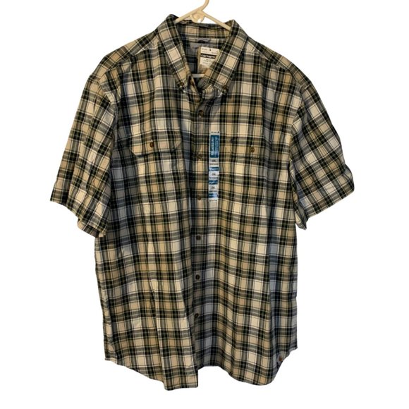 Carhartt Shirts Carhartt Fort Plaid Shirt Size 2xl New Mens Short